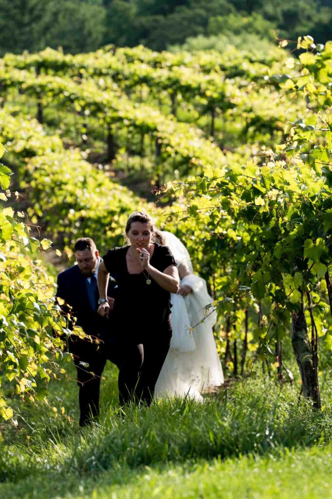 About Crystal Horton and one of the rare photographs of her running. She knows even if she is only given 3minuets to capture photographs of the couple, she will make the most of it, because they deserve it!